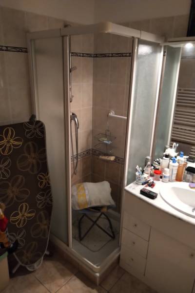 douche d'origine avec marche