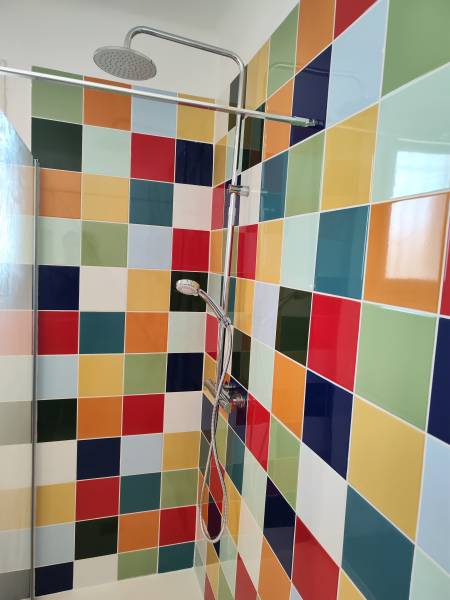 faïence multi couleur 20x20 Montpellier