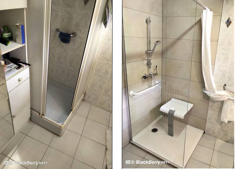 salle de bain avant aprés