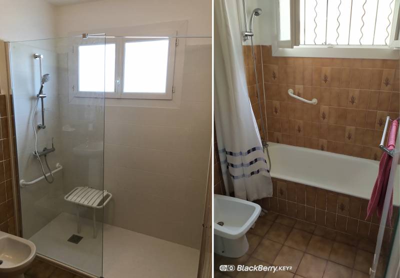 baignoire douche italienne